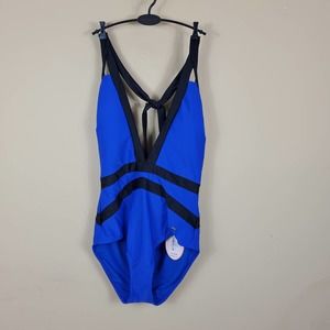 Ted Baker 'Ralinda' Halter One-Piece Swimsuit Women's Size 5/XL NEW